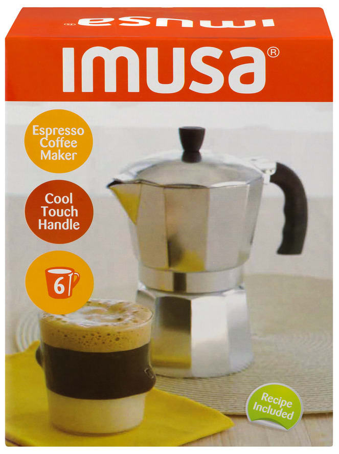 imusa 6-cup espresso coffee maker