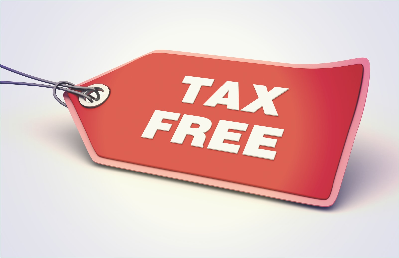 tax free price tag
