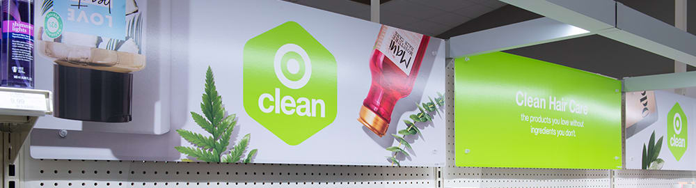 Target Clean display