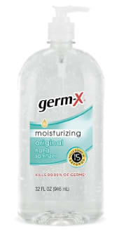 Germ-X Original 32-oz. Hand Sanitizer Pump Bottle for $6 + free shipping w/ $35