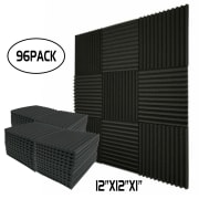 Soundproofing Acoustic Panel 96-Pack for $65 + free shipping