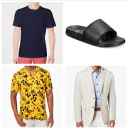 Macy's Men's Summer Essentials Flash Clearance Sale: Extra 60% to 75% off