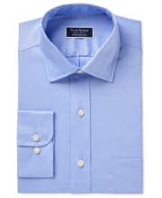 Macy's discounts men's sale and clearance dress shirts with prices starting at $8.96. Choose in-store pickup to avoid the $9.95 shipping fee