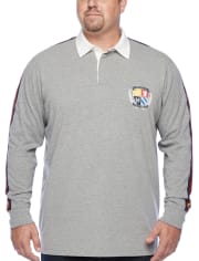 The Foundry Men's Big & Tall Rugby Shirt for $5 + free shipping w/ $49