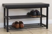 Best Choice Products 2-Tier Metal Shoe Rack for $25 + free shipping