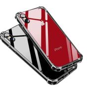 Hybrid Shockproof TPU Bumper Case for iPhone for $6 + free shipping