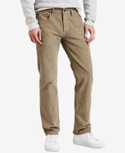 Levi's Men's 502 Taper Corduroy Pants for $15 + pickup at Macy's