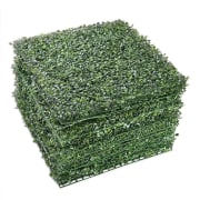 20" x 20" Artificial Boxwood Wall Hedge Panel 12-Pack for $81 + free shipping