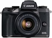 Canon EOS M5 Mirrorless Digital Camera with 15-45mm Lens for $449 + free shipping