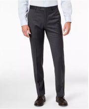 Tommy Hilfiger Men's Slim-Fit TH Flex Stretch Suit Pants for $28 + pickup at Macy's