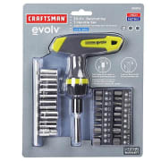 Craftsman 30-Piece Ratcheting T-Handle Set for $8 + pickup at Sears