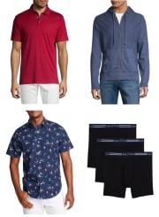 Men's Clearance Premium Brand Apparel at Walmart: Deals from $6 + free shipping w/ $35