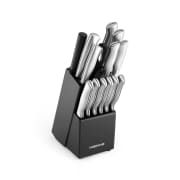 Farberware 15-Piece Stainless Steel Knife Block Set for $20 + pickup at Walmart