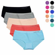 CableMax via Amazon offers its CableMax Women's Seamless Underwear in several styles and colors (Assorted5-005 pictured) from $11.99. Coupon code "M6TMD4BQ" cuts the starting price to $7.79