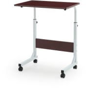 Hodedah Adjustable-Height Wood-Top Laptop Desk for $23 + $5.99 s&h