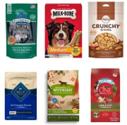 Today only, Target takes 30% off select pet items when you order via in-store pickup in celebration of National Pet Day. (The discount applies in cart once pickup is selected.) Choose from pet food, treats, toys, and more