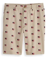 Scandia Woods Men's Neat-Fit Print Shorts for $3 + free shipping