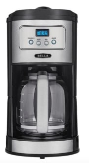 Bella Classics 12-Cup Coffee Maker for $20 + pickup at Best Buy