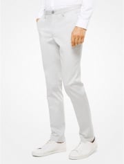 Michael Kors Men's Slim-Fit Stretch-Cotton Trousers from $29 + free shipping