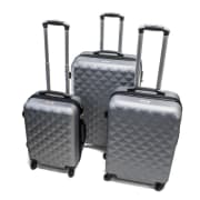 Aleko 3-Piece Hardside Luggage Set for $68 + free shipping