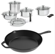 Today only, Home Depot takes up to 50% off a selection of cookware and cutlery (prices as marked). (Although the banner notes 40% off, we did find deeper savings within the sale.) Plus, most items qualify for free shipping; for items under $45, choose...