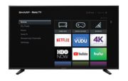 Sharp 58" 4K HDR Flat LED Ultra HD Roku Smart Television for $299 + pickup at Walmart