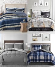 8-Piece Reversible Bedding Sets at Macy's for $32 + pickup at Macy's