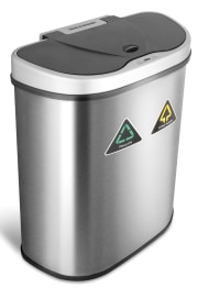Nine Stars Stainless Steel Automatic Touchless Trash Can/Recycler for $54 + free shipping