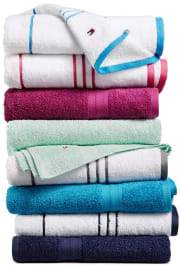 Macy's takes an extra 60% off a selection of Tommy Hilfiger All American II towels and washcloths via coupon code "3DAY", as listed below. Choose in-store pickup to avoid the $9.95 shipping fee, or get free shipping with orders for $75 or more