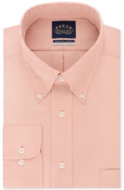 Eagle Men's Classic-Fit Stretch Collar Non-Iron Solid Dress Shirt for $9 + pickup