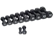 Walmart discounts the Cap Barbell Neoprene-Coated Dumbbell in a variety of weight options, with in-stock prices starting at $1.27. (Prices are as marked.) Opt for in-store pickup to avoid the $5.99 shipping charge