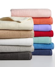 Macy's discounts a selection of Martha Stewart Collection Quick-Dry Reversible Towels, as listed below, with prices starting from $4.99. Coupon code "BIG" drops that to $3.99