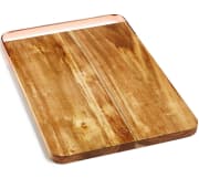 Martha Stewart Collection Copper-Handle Acacia Cutting Board for $17 + pickup at Macy's