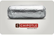 $25 Chipotle Gift Card for $20 + email delivery
