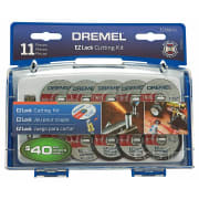 Dremel 11-Piece Rotary Tool EZ Lock Cutting Kit for $15 + free pickup at Walmart