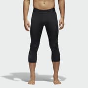 adidas Men's Alphaskin Sport 3/4 Tights for $12 + free shipping
