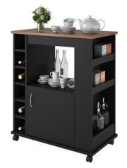 Ameriwood Home Williams Kitchen Cart for $59 + free shipping
