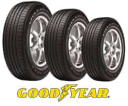 Walmart takes $100 off select Goodyear tire bundles, with prices for a set of four starting at $672. Plus, these orders receive free shipping.