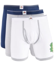 Fruit of the Loom Men's Limited Edition Boxer Brief 3-Pack for $9 + pickup at Macy's