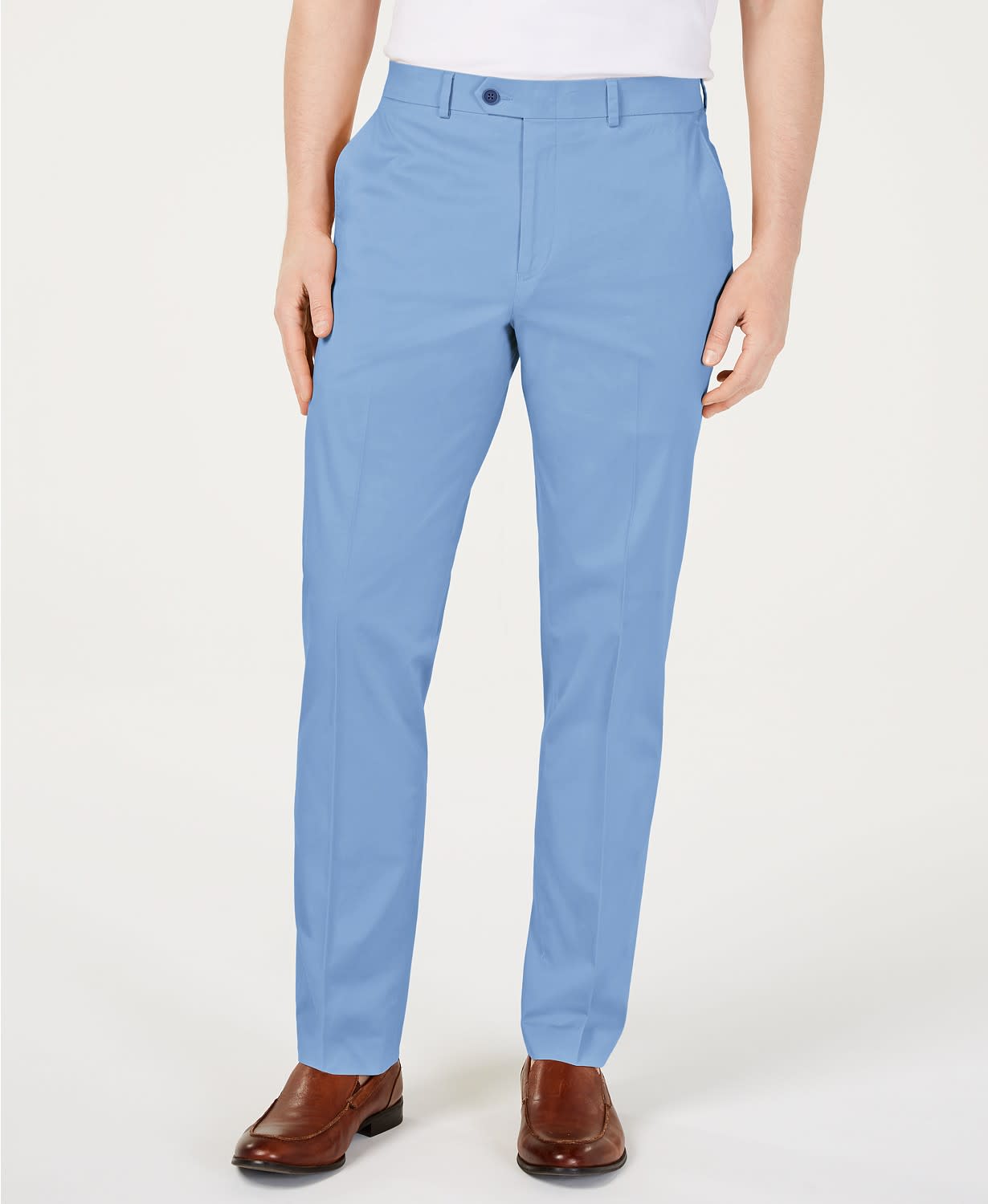 Macy's takes 50% to 70% off a selection of men's dress pants, with prices starting from $15.96 during its Semi-Annual Suiting Sale. Opt for in-store pickup where available to dodge shipping fees, which add $9.95