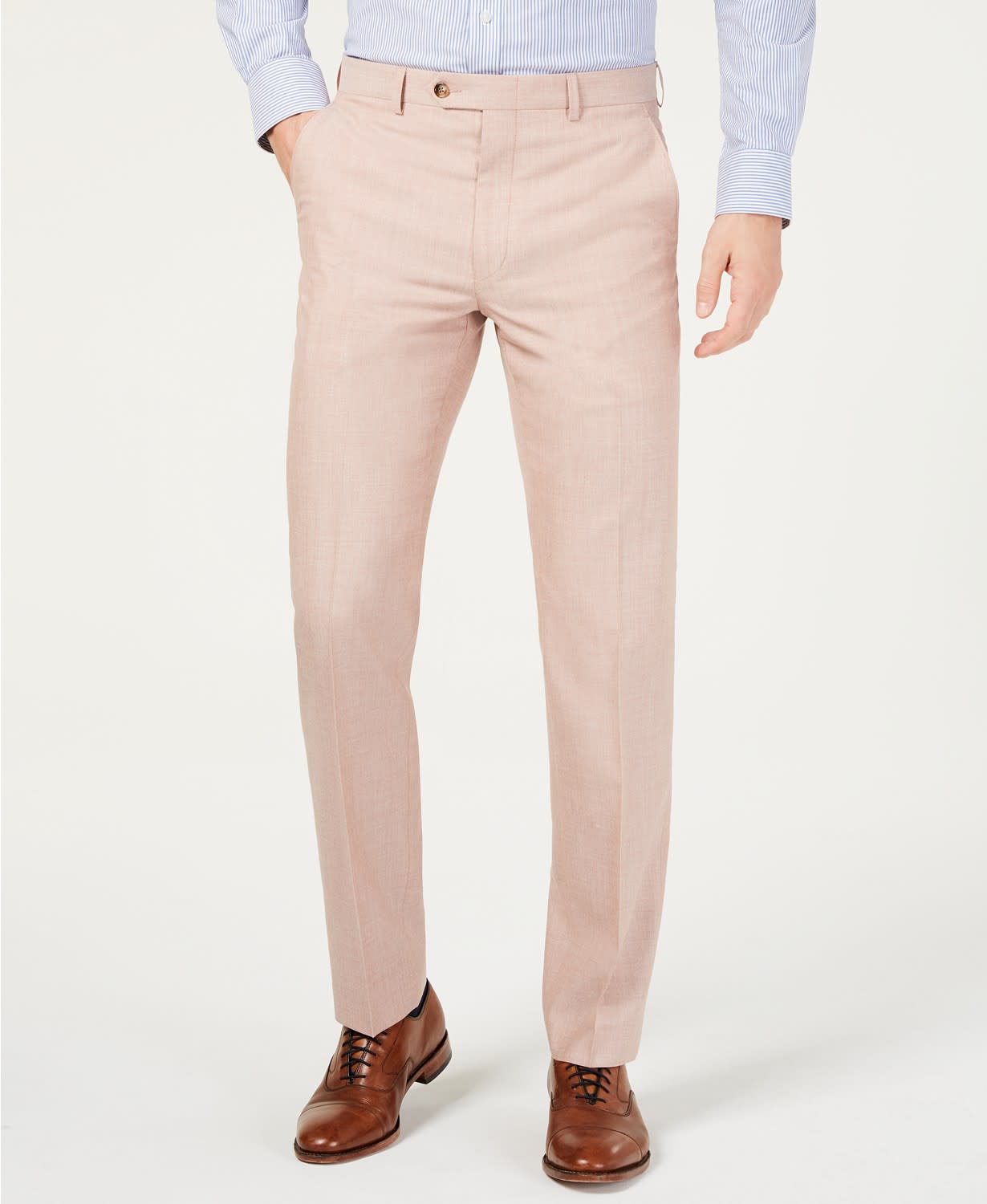 Lauren Ralph Lauren Men's UltraFlex Classic-Fit Textured Pants for $20 + pickup at Macy's