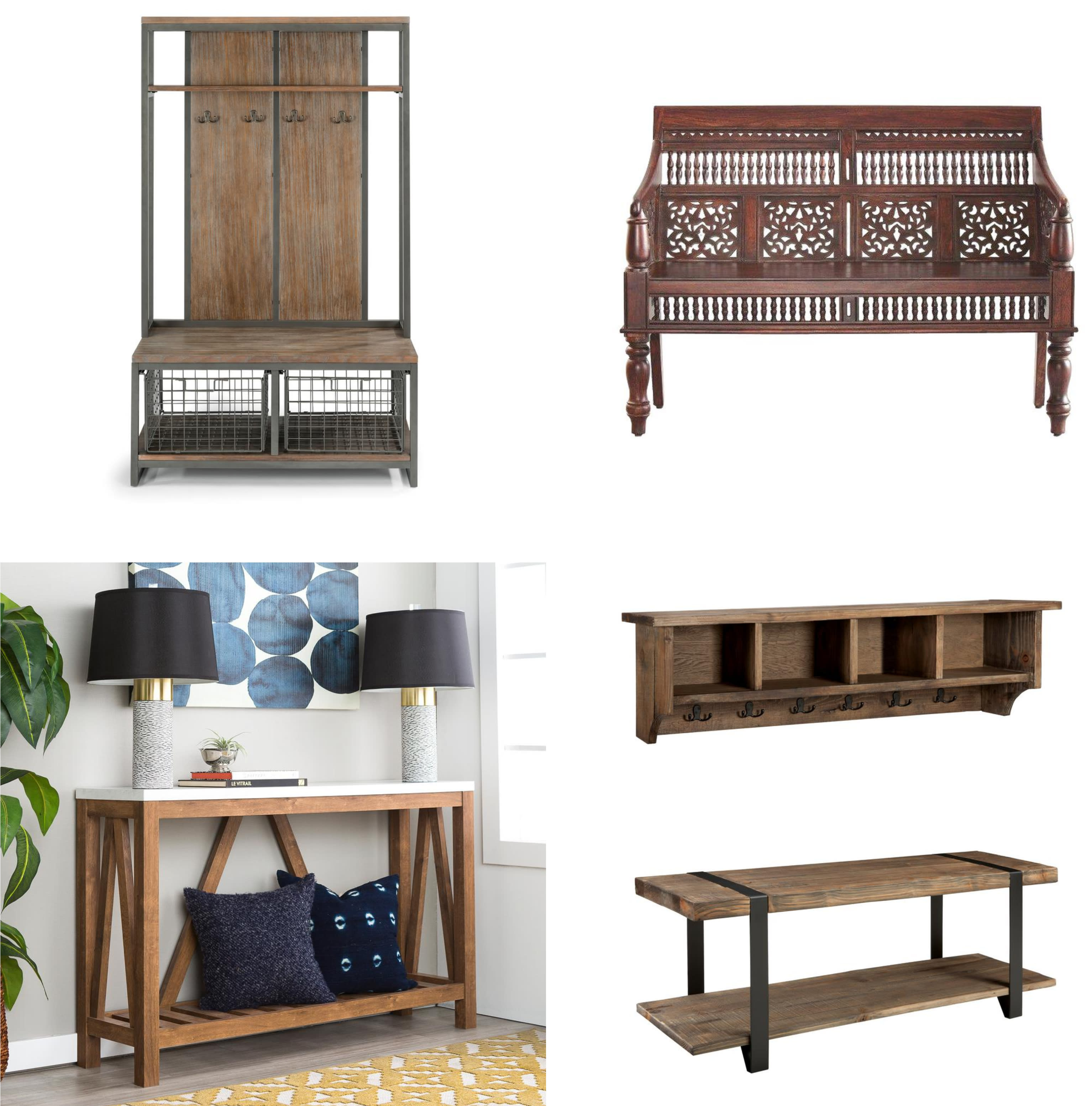 Home Depot takes up to 40% off a selection of entryway furniture. Where available, opt for in-store pickup to avoid oversize shipping charges, which start at $55