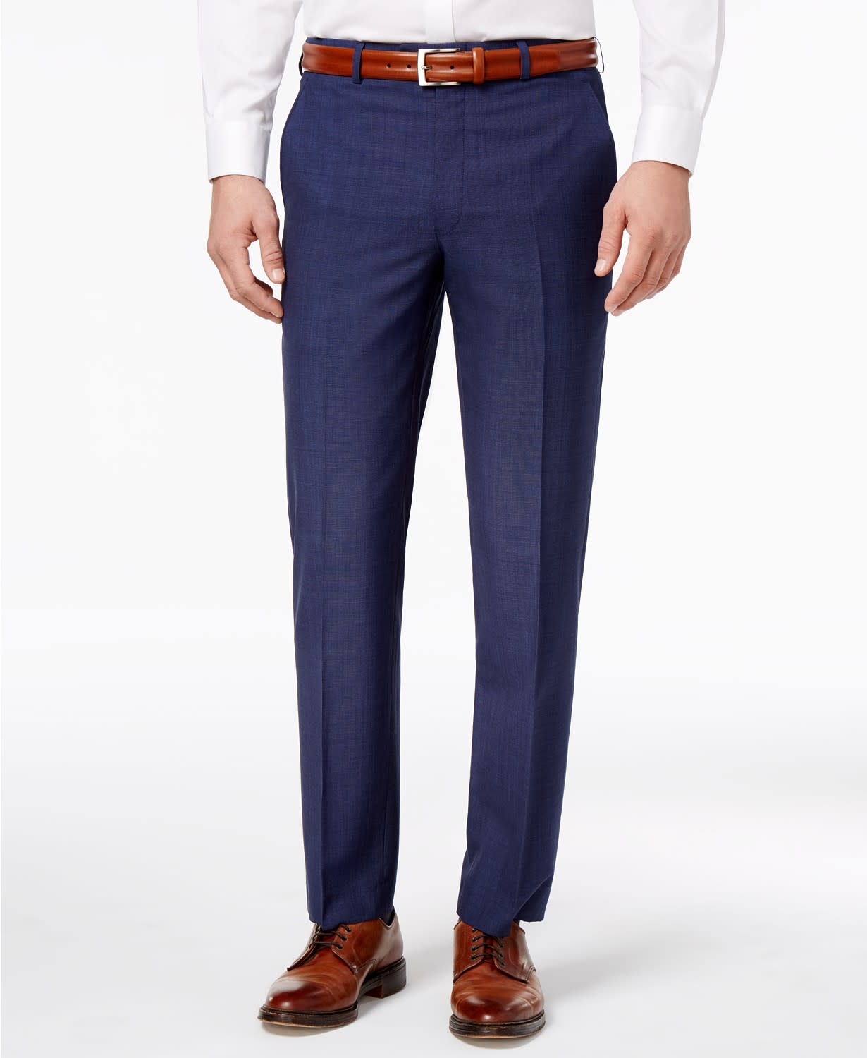 Lauren Ralph Lauren Men's Solid Ultraflex Classic-Fit Dress Pants for $35 + pickup at Macy's