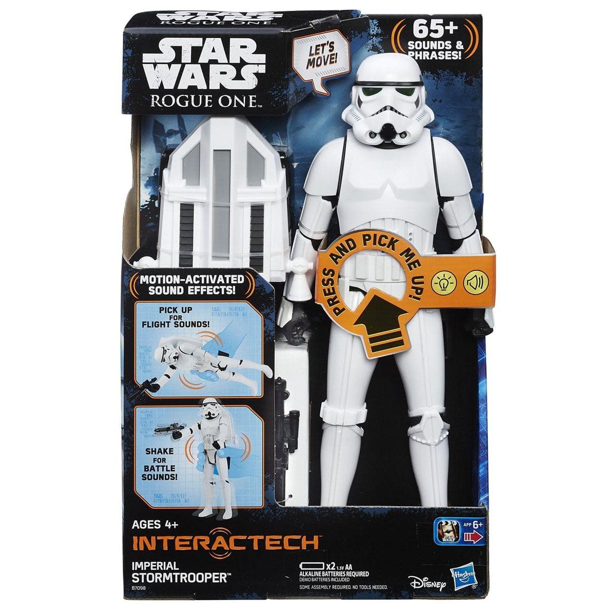 Hasbro Star Wars Interactech Imperial Stormtrooper Figure for $8 + $5.99 s&h