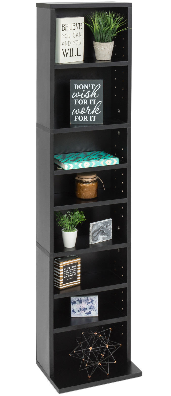 Best Choice 8-Tier Media Storage Tower for $29 + free shipping