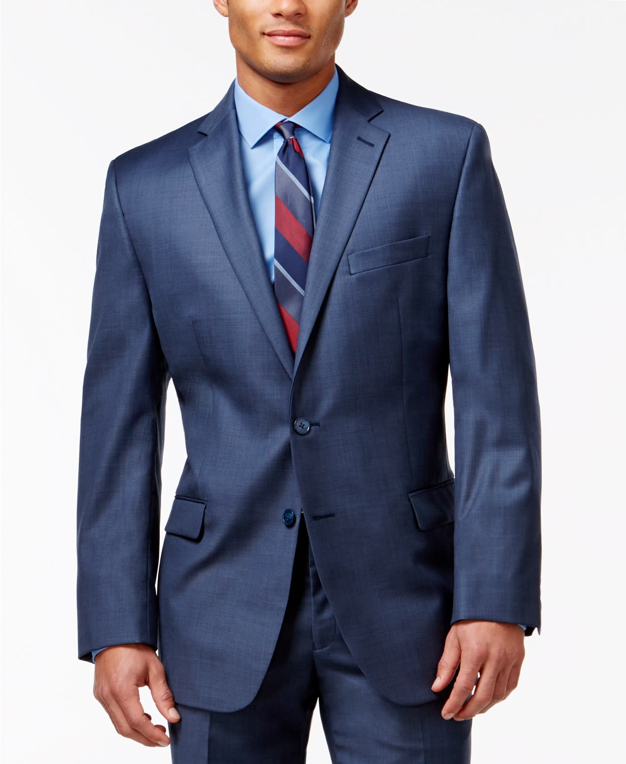Calvin Klein Men's Modern Fit Suit Jacket for $50 + pickup at Macy's