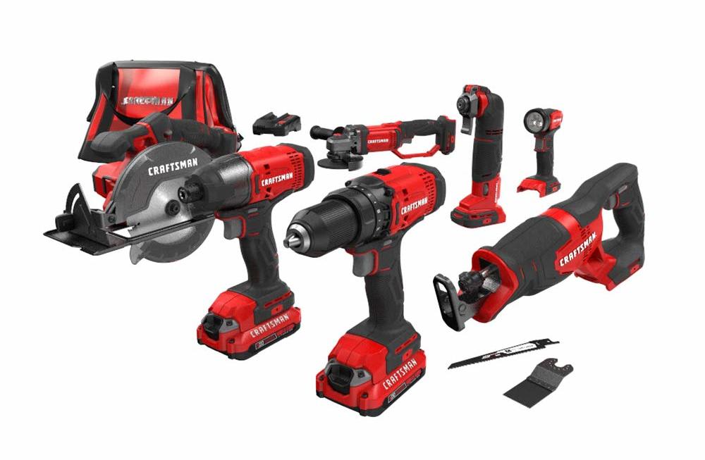 craftsman v20 7-tool cordless drill