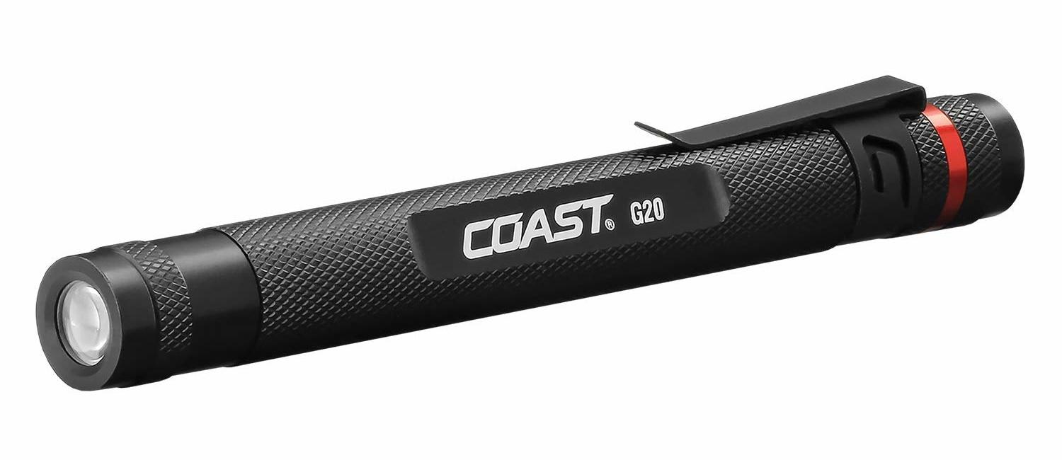 Coast G20 Inspection Beam Penlight LED Flashlight for $8 + pickup at Walmart