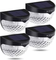 KBP Solar Fence Light 4-Pack. Apply coupon code "50KBPHOME" for a savings of $15.