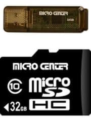 Micro Center 32GB microSD Card and USB Flash Drive at Micro Center. To get this deal, enter your email address and a coupon will be delivered to your inbox. Coupon can be redeemed in-store at participating locations. (It's a $9 value.)